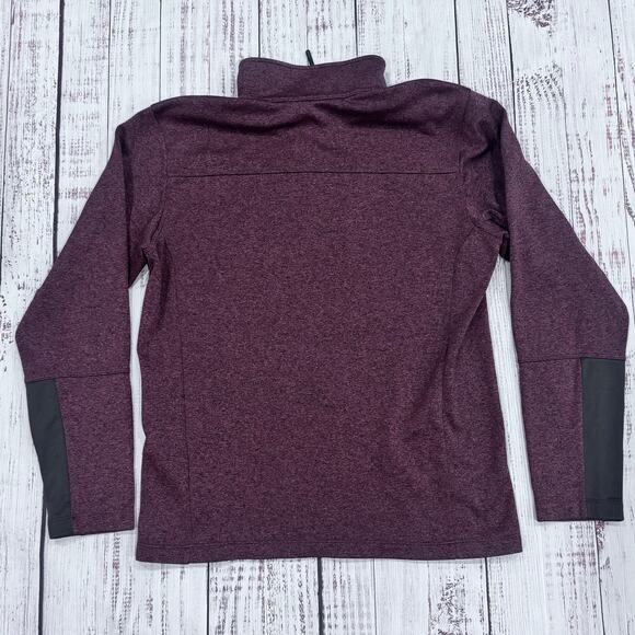 The North Face Stretch Fleece Jacket Men’s M Purple Heather Full Zip - Picture 2 of 6